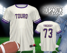 Load image into Gallery viewer, Striped custom baseball sports jersey