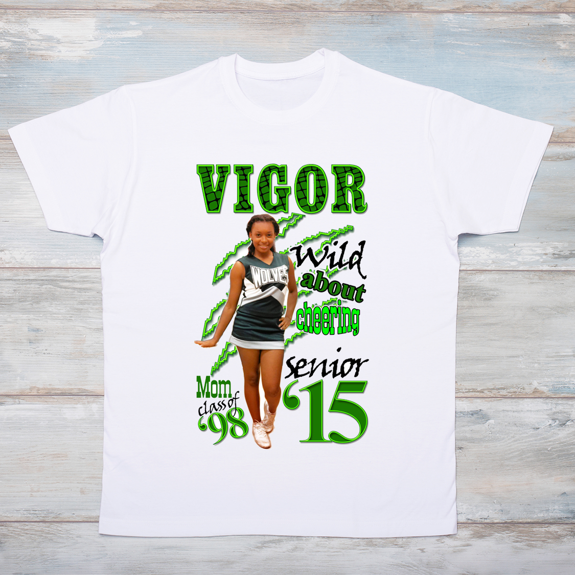 Senior night cheer hot sale shirts