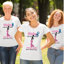Load image into Gallery viewer, Walking for the cure Breast Cancer T-Shirt