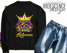 Load image into Gallery viewer, Mardi Gras T-Shirt / Sweatshirt - Customize with Name
