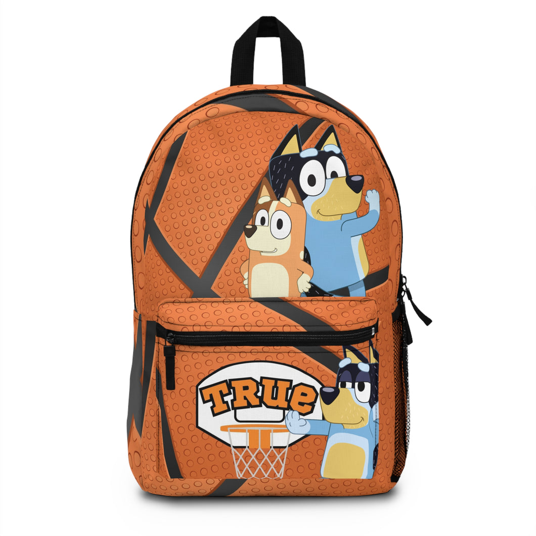 Bluey Basketball Backpack with Name