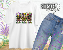 Load image into Gallery viewer, Happy Mardi Gras African American T-Shirt / Sweatshirt