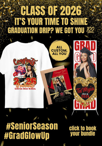 🎓 It's Your Senior's Time to Shine: The Ultimate Class of 2026 Graduation Bundle!