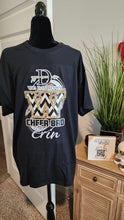Load image into Gallery viewer, Cheer Mom t-shirt with Chevron print
