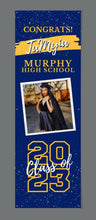 Load image into Gallery viewer, Graduation Banner only - 2ft x 8ft