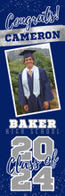 Load image into Gallery viewer, Graduation Banner only - 2ft x 6ft