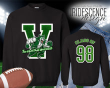 Load image into Gallery viewer, Vigor High School - The School that Spirit Built or Great day to be a Wolf with a Green Varsity V