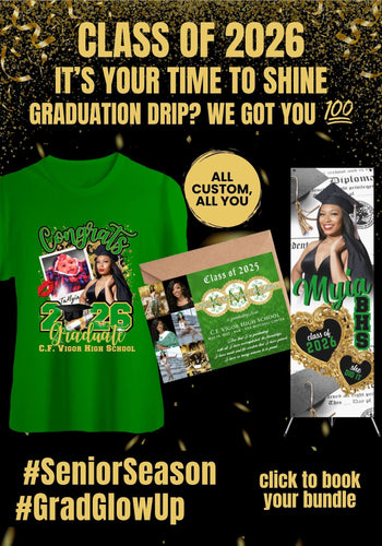 🎓 It's Your Senior's Time to Shine: The Ultimate Class of 2026 Graduation Bundle!