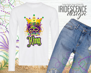 Mardi Gras King / Queen T-Shirt or Sweatshirt