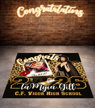 Load image into Gallery viewer, The Ultimate Graduation Celebration Backdrop Bundle - Complete Grad Suite: 3 X-Stand Banners + 6ft Floor Banner