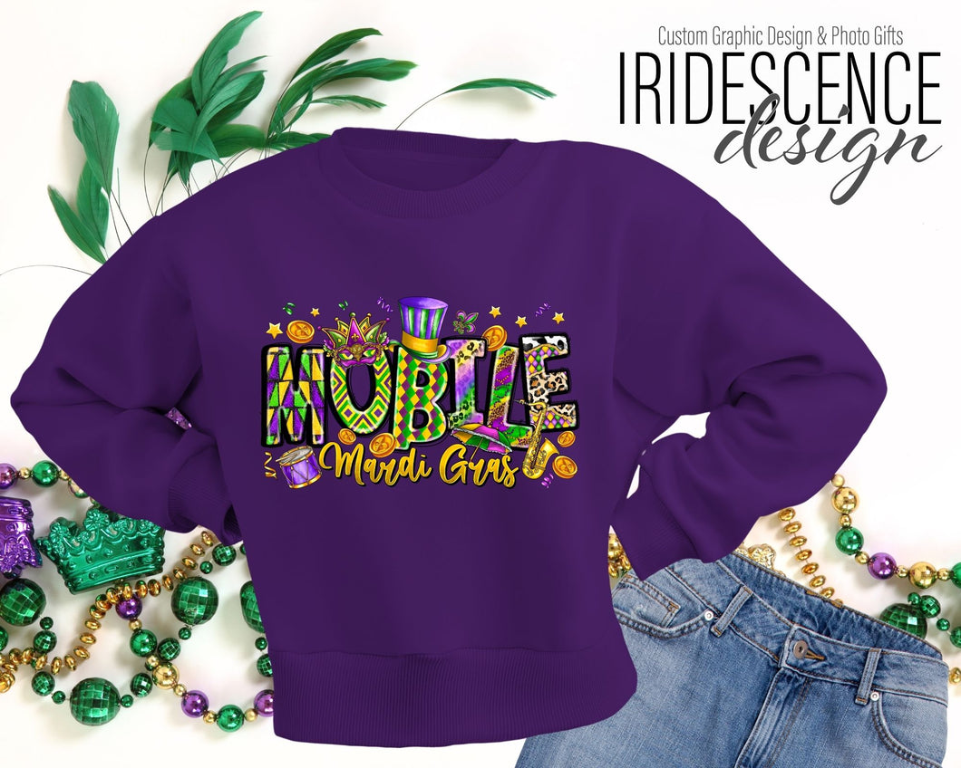 Mobile Mardi Gras T-Shirt / Sweatshirt