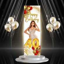 Load image into Gallery viewer, Custom Birthday Vinyl Banner - 2 Day turnaround