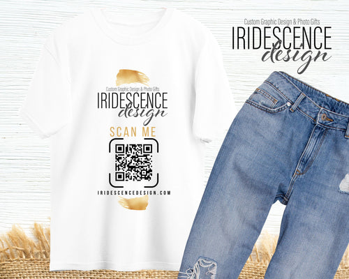 QR Code Business T-Shirt