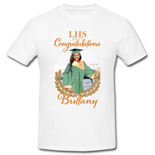 Load image into Gallery viewer, Graduation T-Shirt with Photo and Flourish