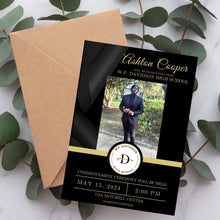 Load image into Gallery viewer, Graduation Invitation with Photo