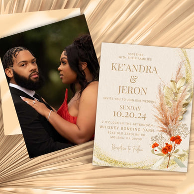 Hobo-themed Wedding Invitations 5