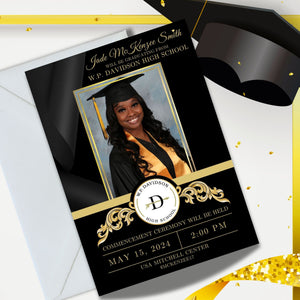 Graduation Invitation with Photo