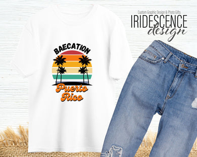 Baecation Puerto Rico - T-Shirt