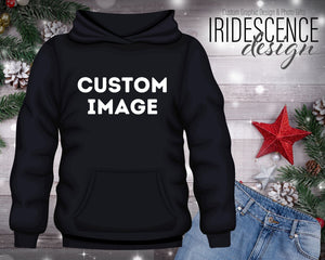 Custom Sweatshirt / T-Shirt with DTF image