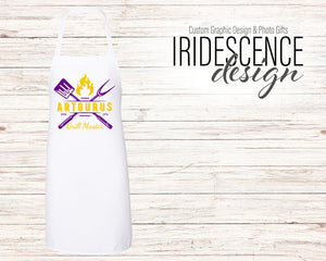 Grill Master Apron with Name