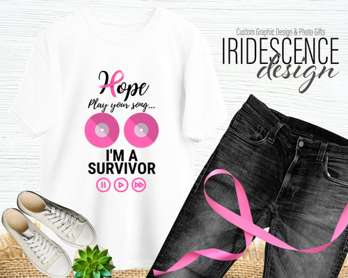I'm a Survivor - Hope Breast Cancer T-Shirt