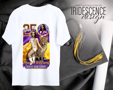 Graduation T-Shirt with grad year and photo