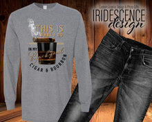 Load image into Gallery viewer, This what I do in my Backyard - Cigar &amp; Bourbon T-Shirt