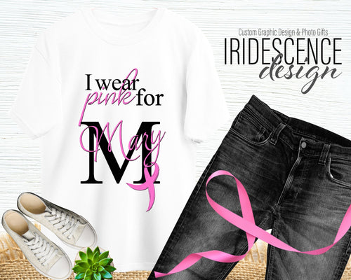 I Wear Pink for Lisa Breast Cancer T-Shirt