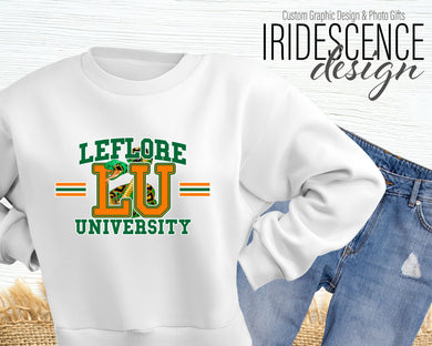 Leflore University T-Shirt or Sweatshirt