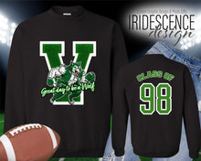 Load image into Gallery viewer, Vigor High School - The School that Spirit Built or Great day to be a Wolf with a Green Varsity V