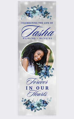 Funeral Memorial Vinyl Banner  - 2 Day turnaround