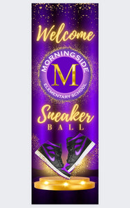 Custom Sneaker Ball Vinyl Banner  - 2 Day turnaround