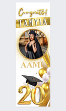 Load image into Gallery viewer, Graduation Banner only - 2ft x 6ft