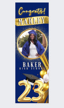 Load image into Gallery viewer, Graduation Banner only - 2ft x 6ft