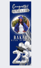 Load image into Gallery viewer, Graduation Banner only - 2ft x 8ft