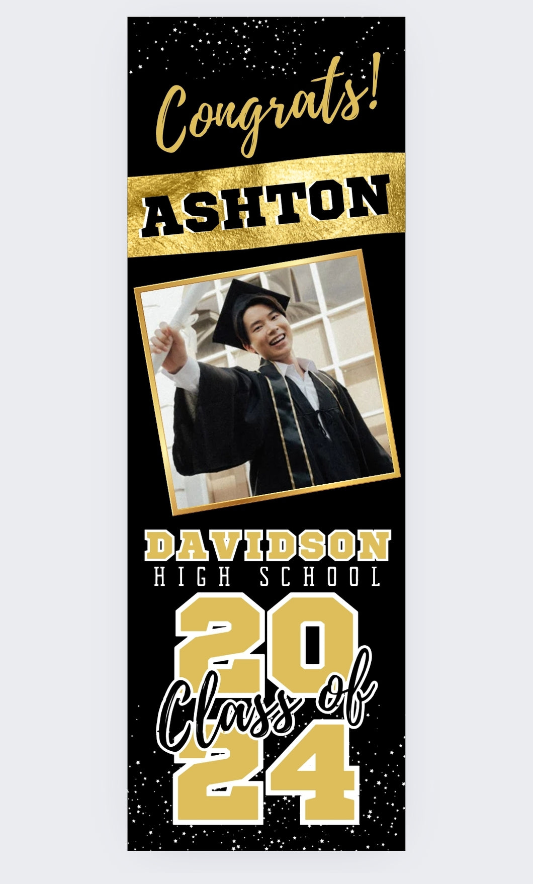 Graduation Vinyl Banner  - 2 Day turnaround