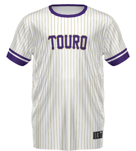 Striped custom baseball sports jersey