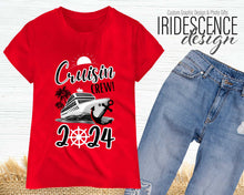 Load image into Gallery viewer, Cruisin Crew (Cruise) T-Shirts - Front and Back option