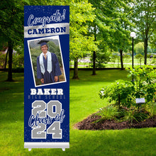 Load image into Gallery viewer, Graduation Banner only - 2ft x 6ft