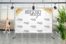 Load image into Gallery viewer, Step and Repeat Custom Vinyl Banner Backdrop  - RUSH or STANDARD Turnaround