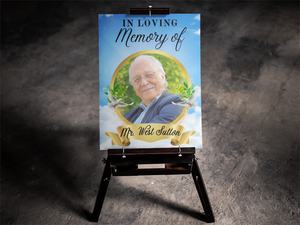 Memorial Custom Poster - Paperboard