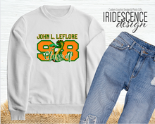 Load image into Gallery viewer, John L. Leflore T-Shirt or Sweatshirt with graduation year