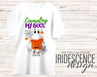 Counseling my Boos Halloween T-shirt
