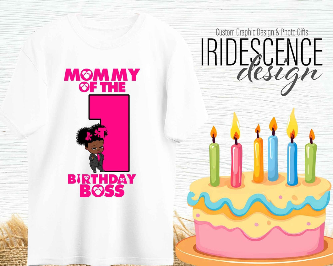 Boss Baby Birthday T-Shirt with name