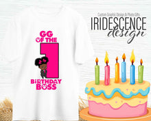 Load image into Gallery viewer, Boss Baby Birthday T-Shirt with name
