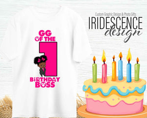 Boss Baby Birthday T-Shirt with name