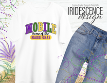 Load image into Gallery viewer, Mobile - Home of the Mardi Gras T-Shirt or Sweatshirt