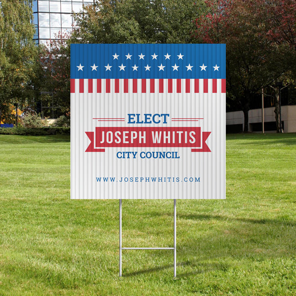 Political Yard Signs  - 12
