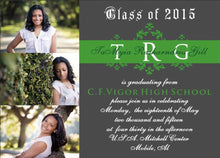 Load image into Gallery viewer, Digital Graduation Invitations