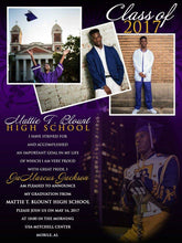 Load image into Gallery viewer, Digital Graduation Invitations